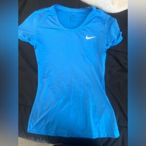 Nike blue shirt size medium
